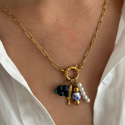 CHARM NECKLACE | 18K GOLD PLATED