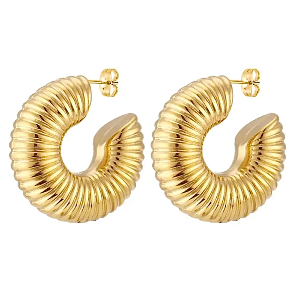 Thicc Bold hoops