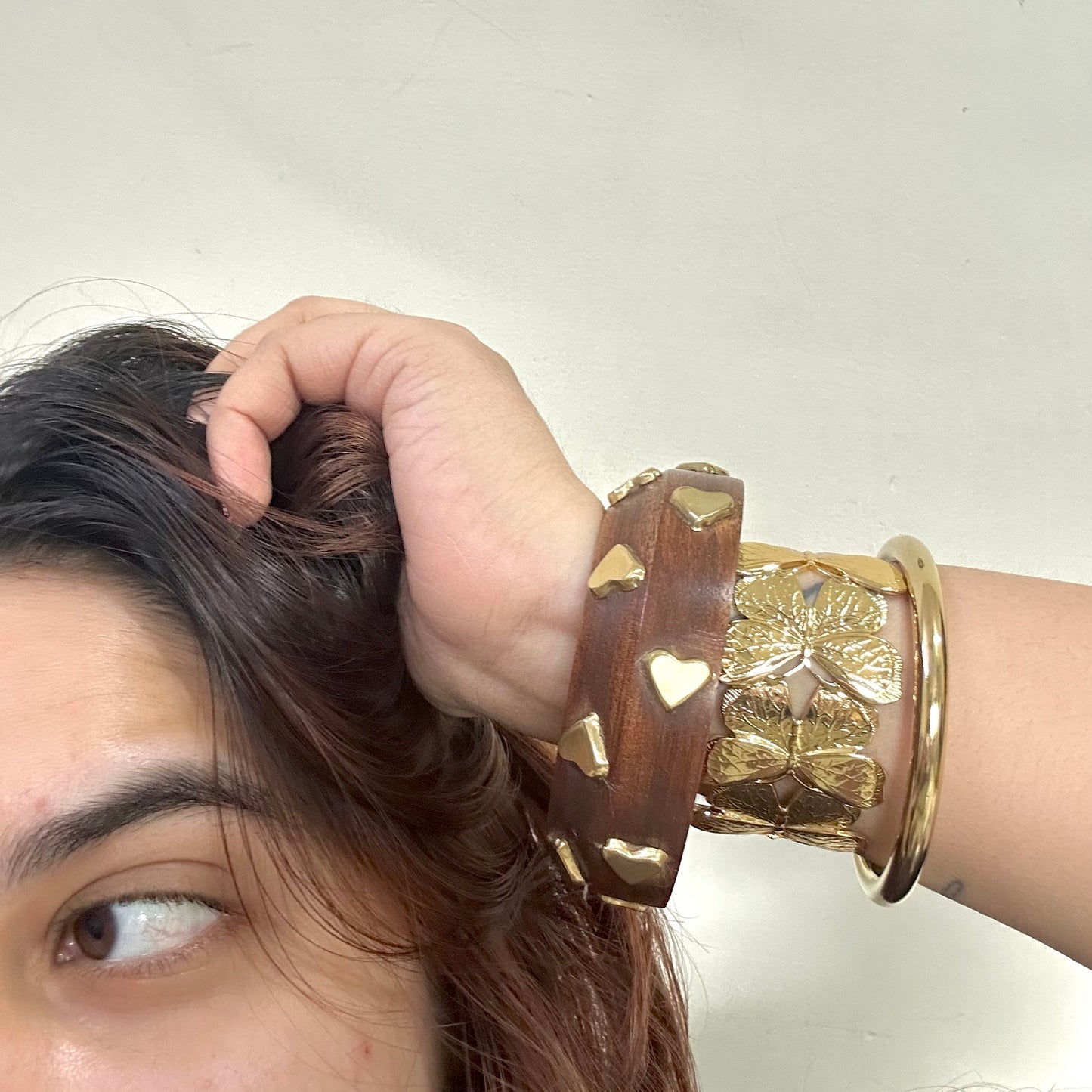 WOODEN GOLD STACK