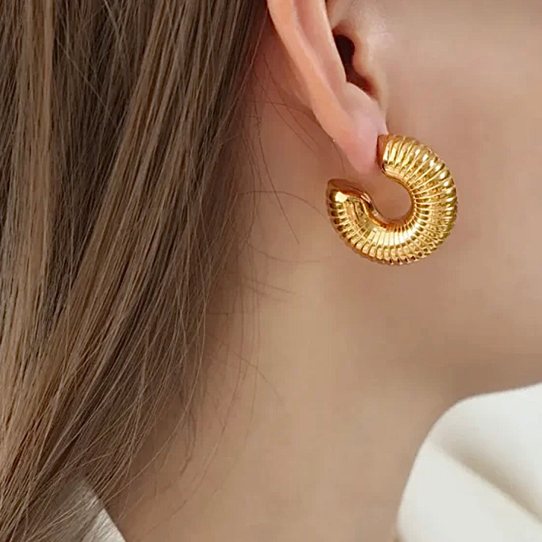 Thicc Bold hoops