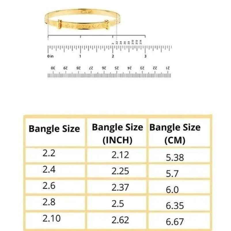 Golden Stack Bangles