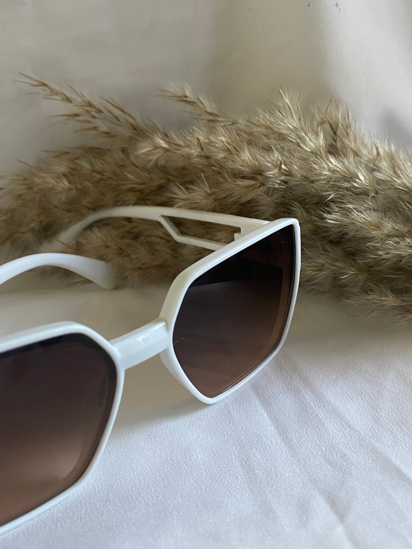 White Frame Shades