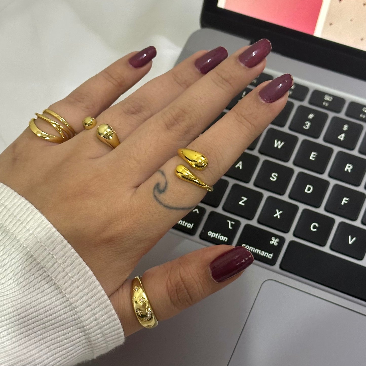 Minimal Ring Stacks ( 4 Rings )