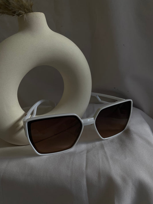 White Frame Shades
