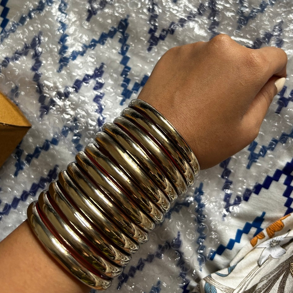 Golden Stack Bangles