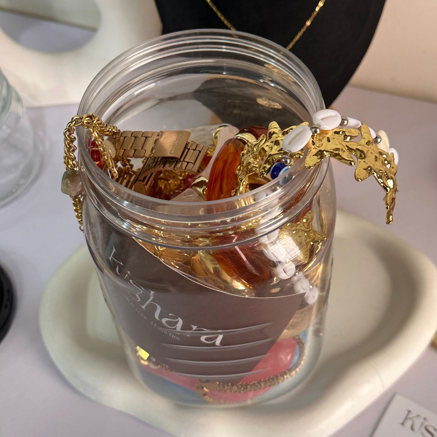 VIRAL MYSTERY JEWELLERY JAR ( choose the size )