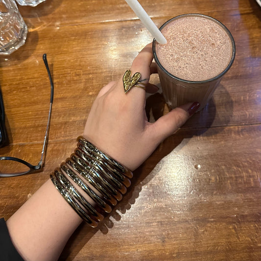 Golden Stack Bangles