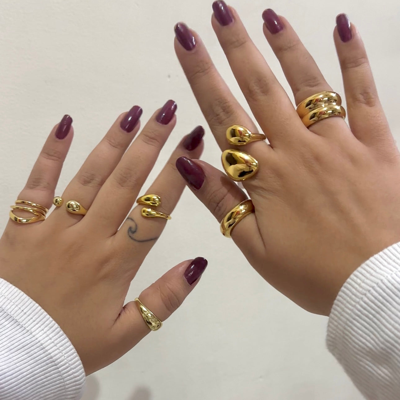 Minimal Ring Stacks ( 4 Rings )
