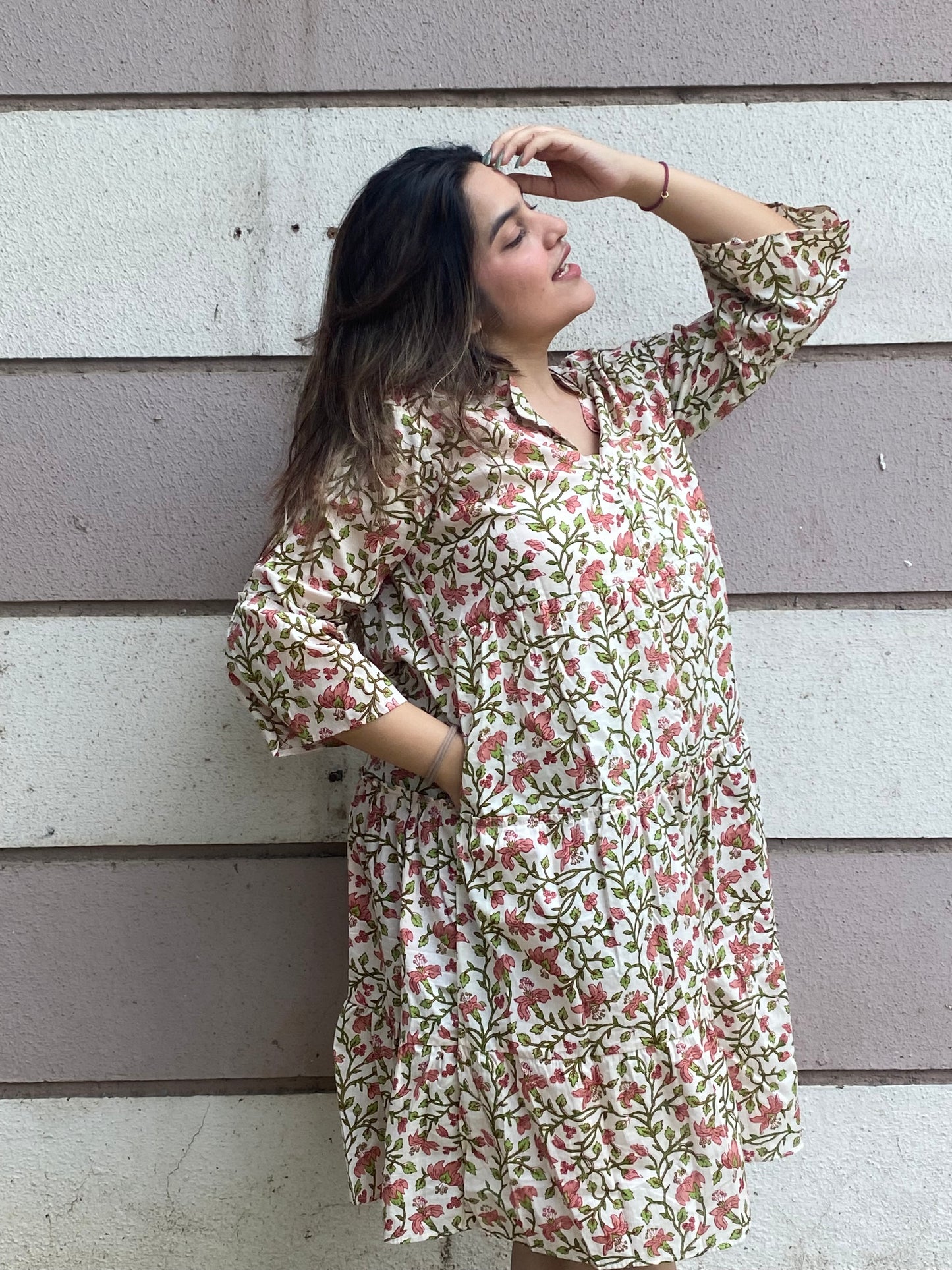 Flora Dress with pocket
