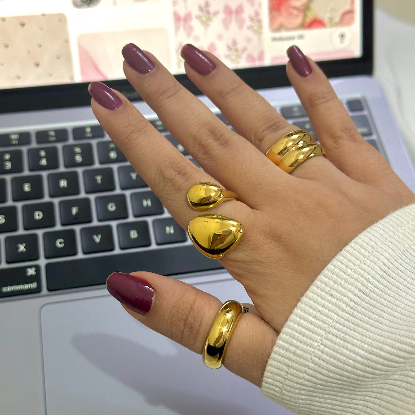 Chunky Ring Stack
