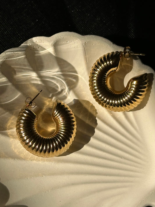 Thicc Bold hoops