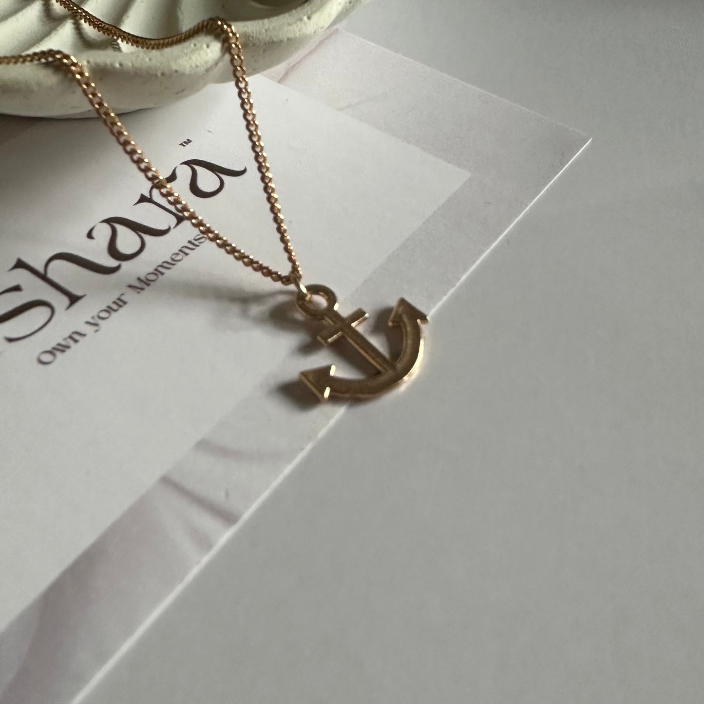 Anchor necklace