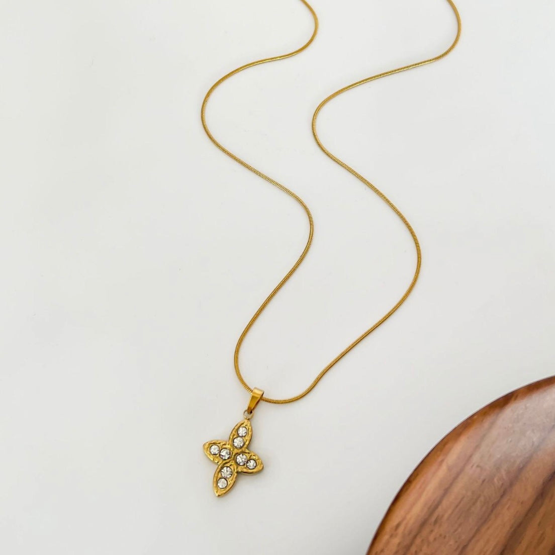 TRINKENT GOLD NECKLACE | 18K GOLD PLATED