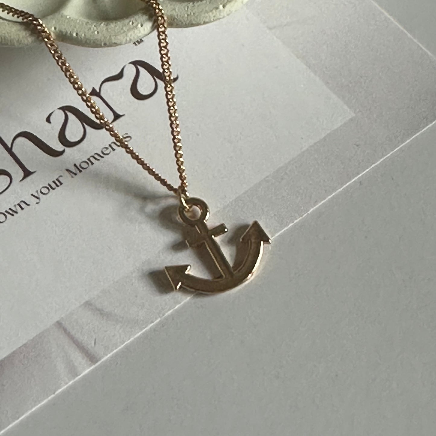 Anchor necklace