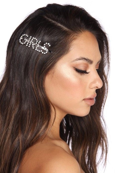 Sparkling hairpin