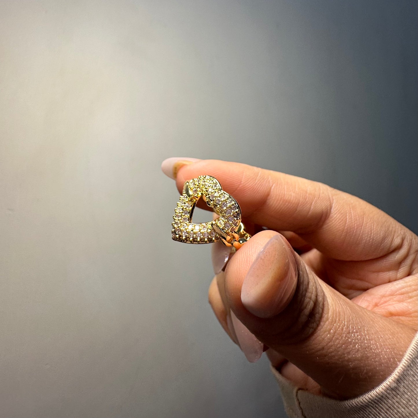 HEART ADJUSTABLE RING