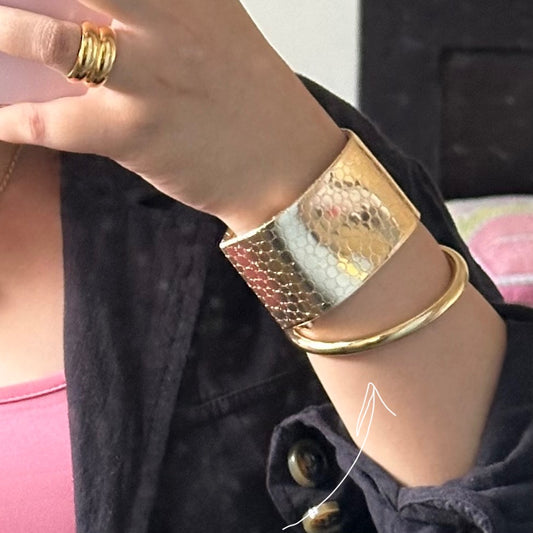 18K GOLD PLATED KADA BANGLE