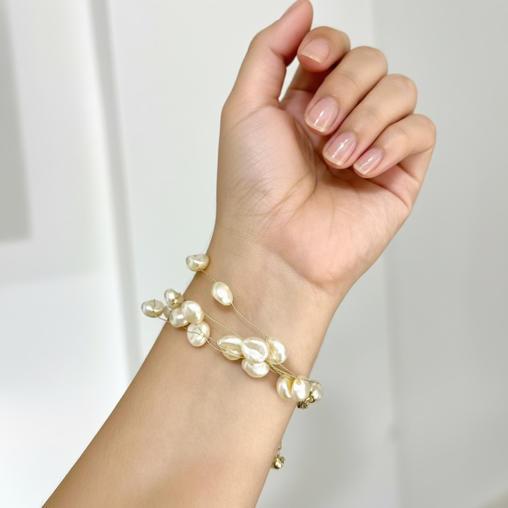 WHITE PEARL BRACELET