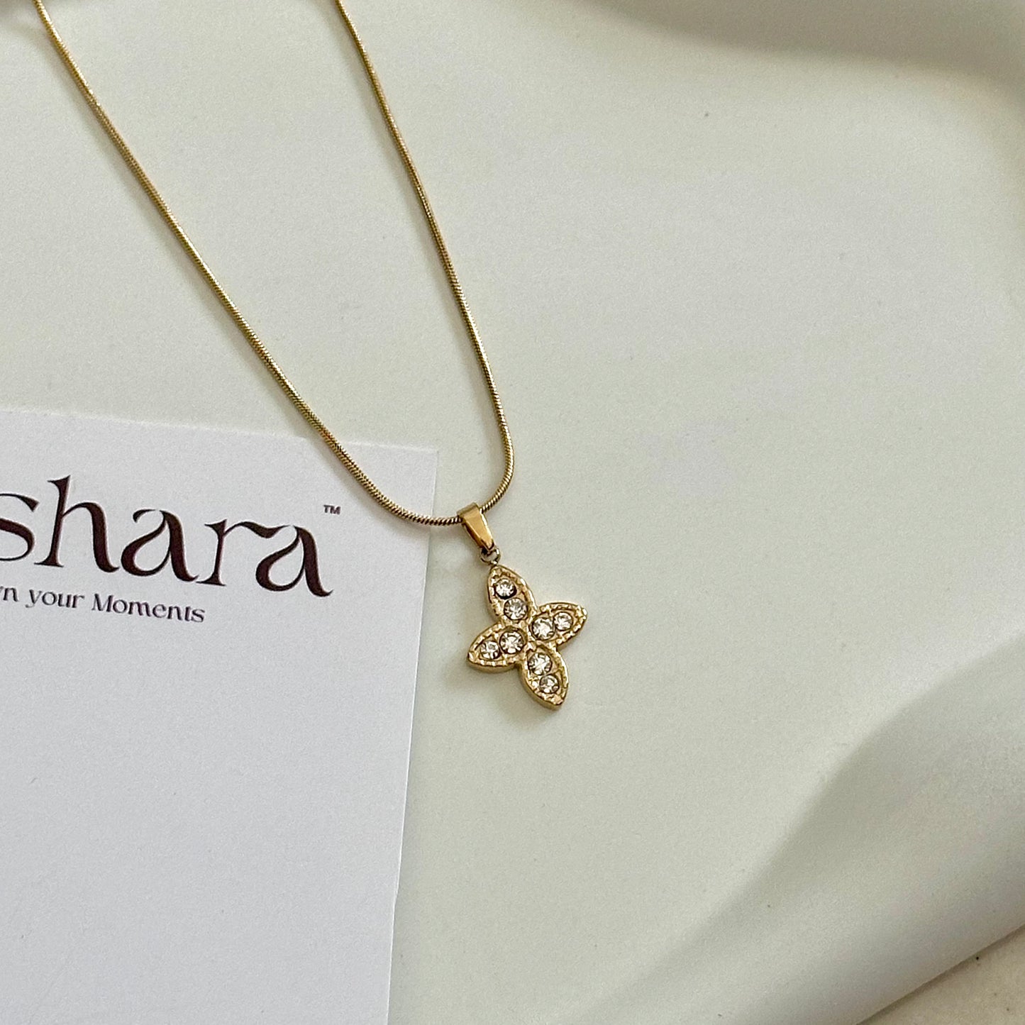 TRINKENT GOLD NECKLACE | 18K GOLD PLATED