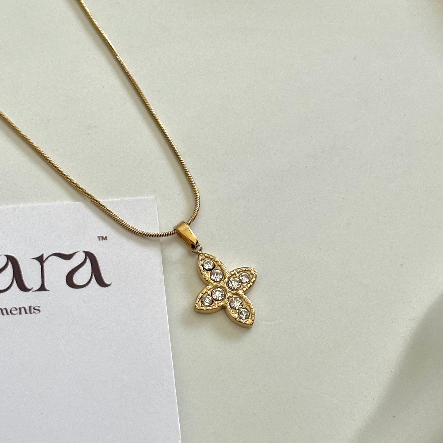 TRINKENT GOLD NECKLACE | 18K GOLD PLATED