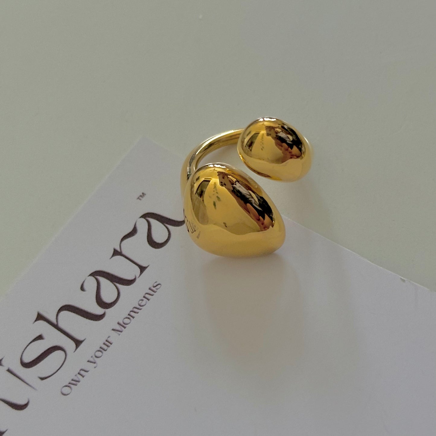 CHUNKY BOLD RING | 18K GOLD PLATED