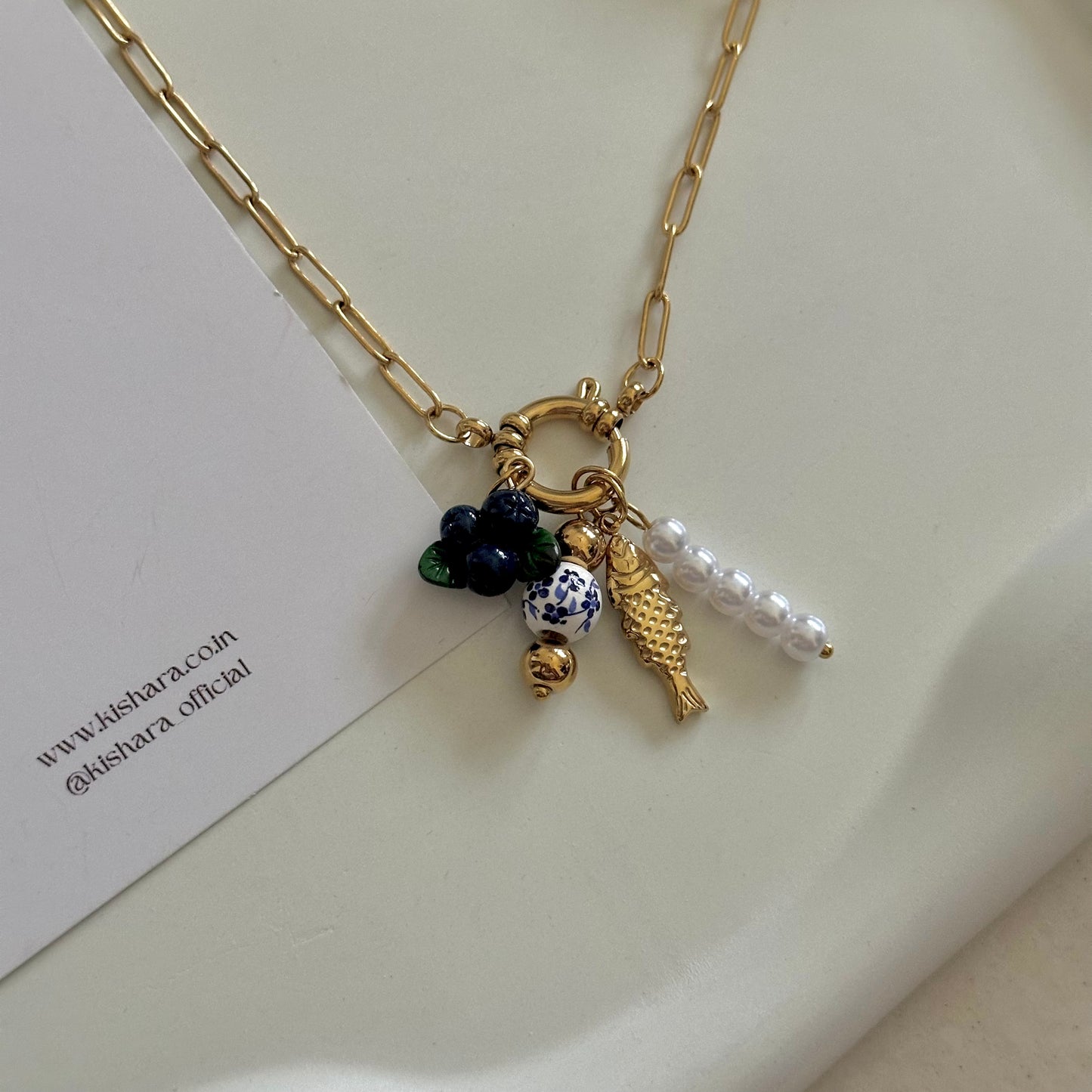 CHARM NECKLACE | 18K GOLD PLATED