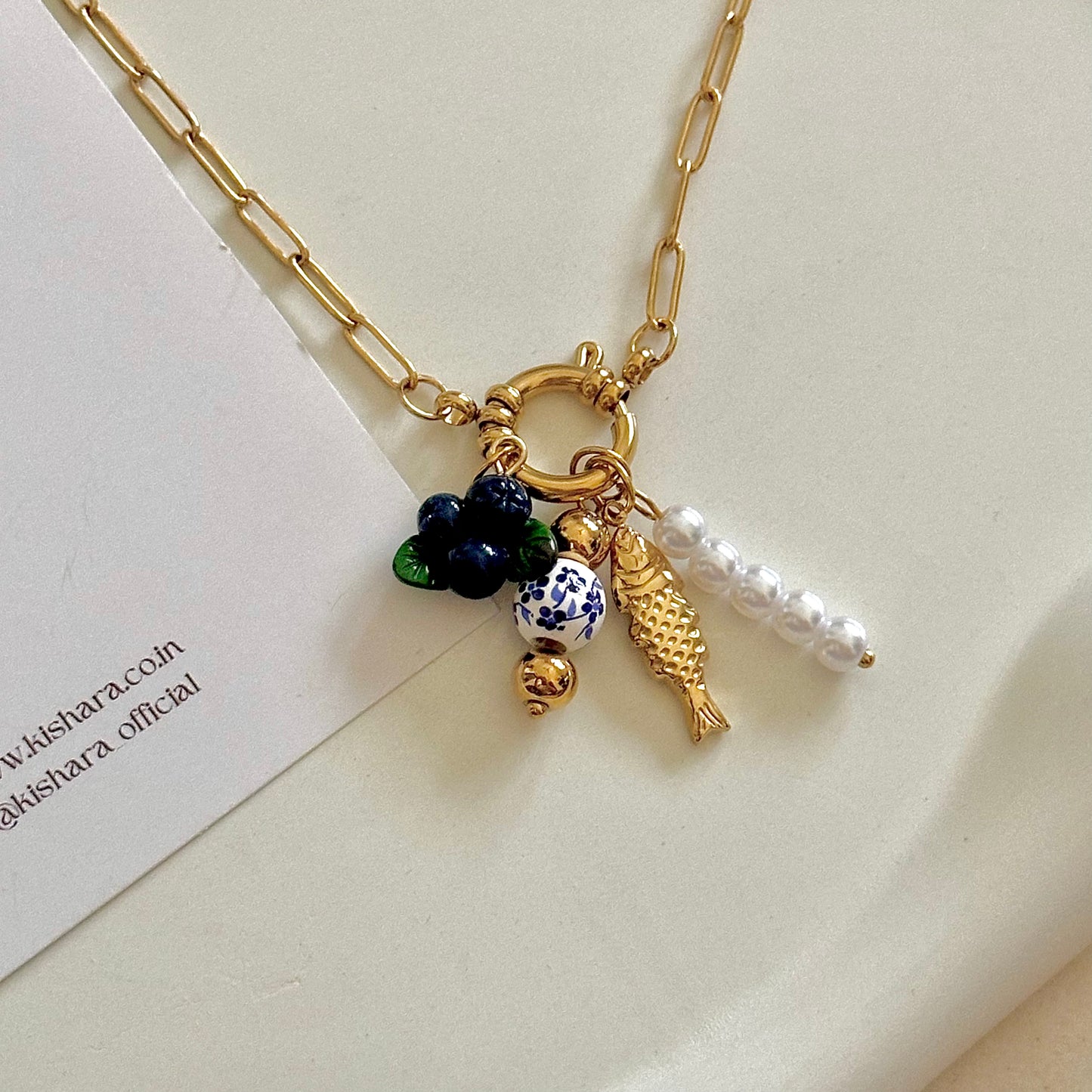 CHARM NECKLACE | 18K GOLD PLATED