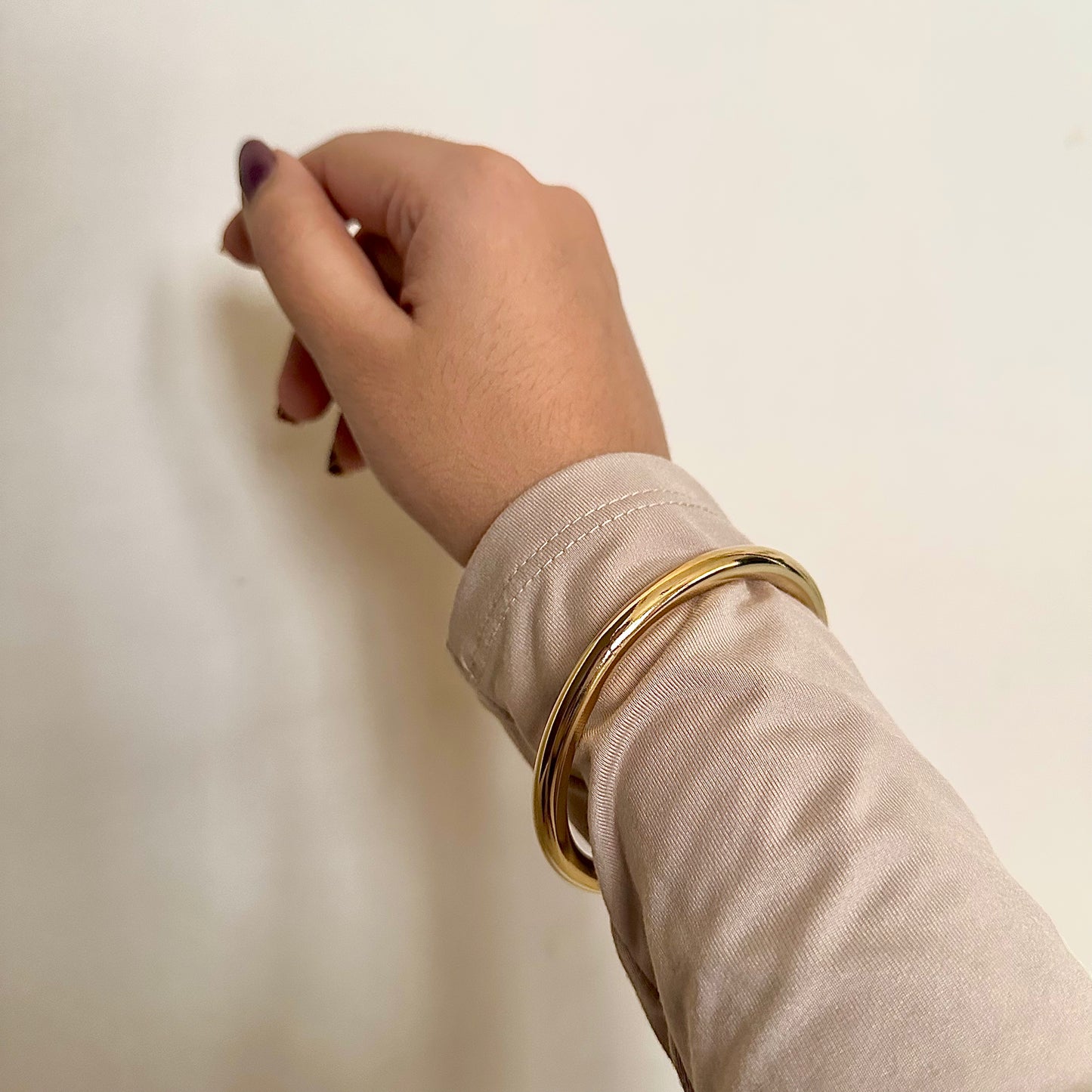 18K GOLD PLATED KADA BANGLE