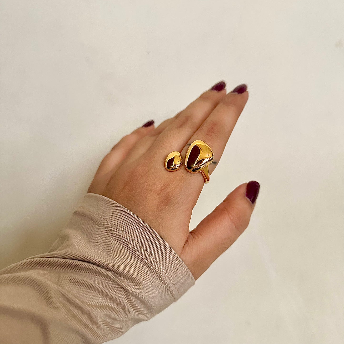 CHUNKY BOLD RING | 18K GOLD PLATED