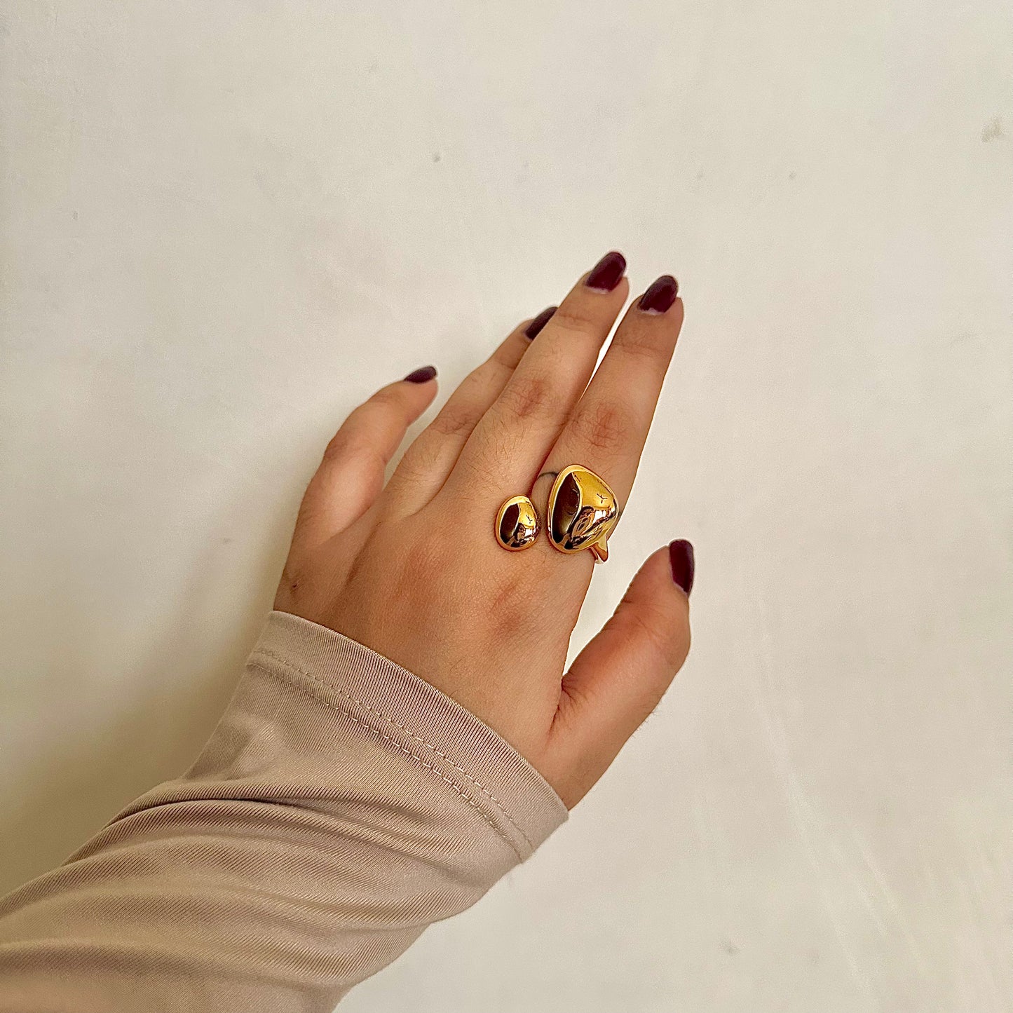 CHUNKY BOLD RING | 18K GOLD PLATED