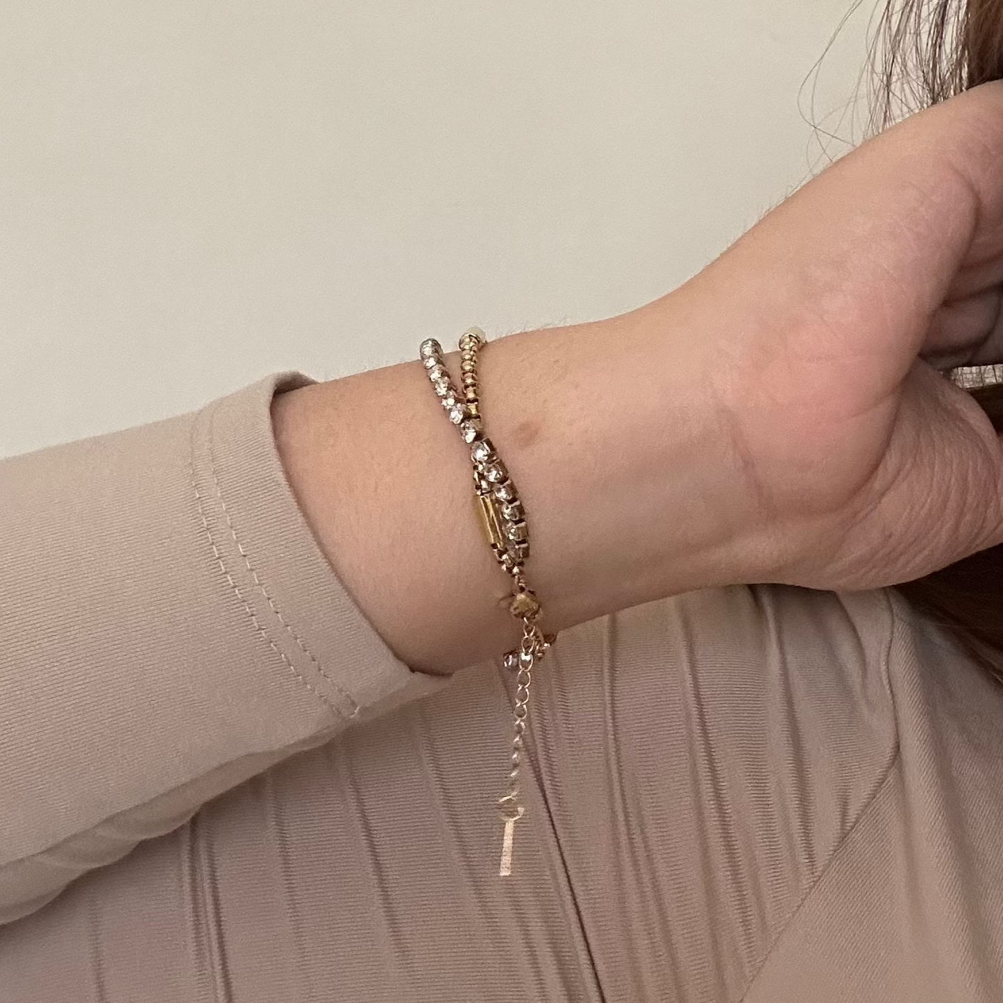 DIAMOND AFFAIR 2 LAYER BRACELET