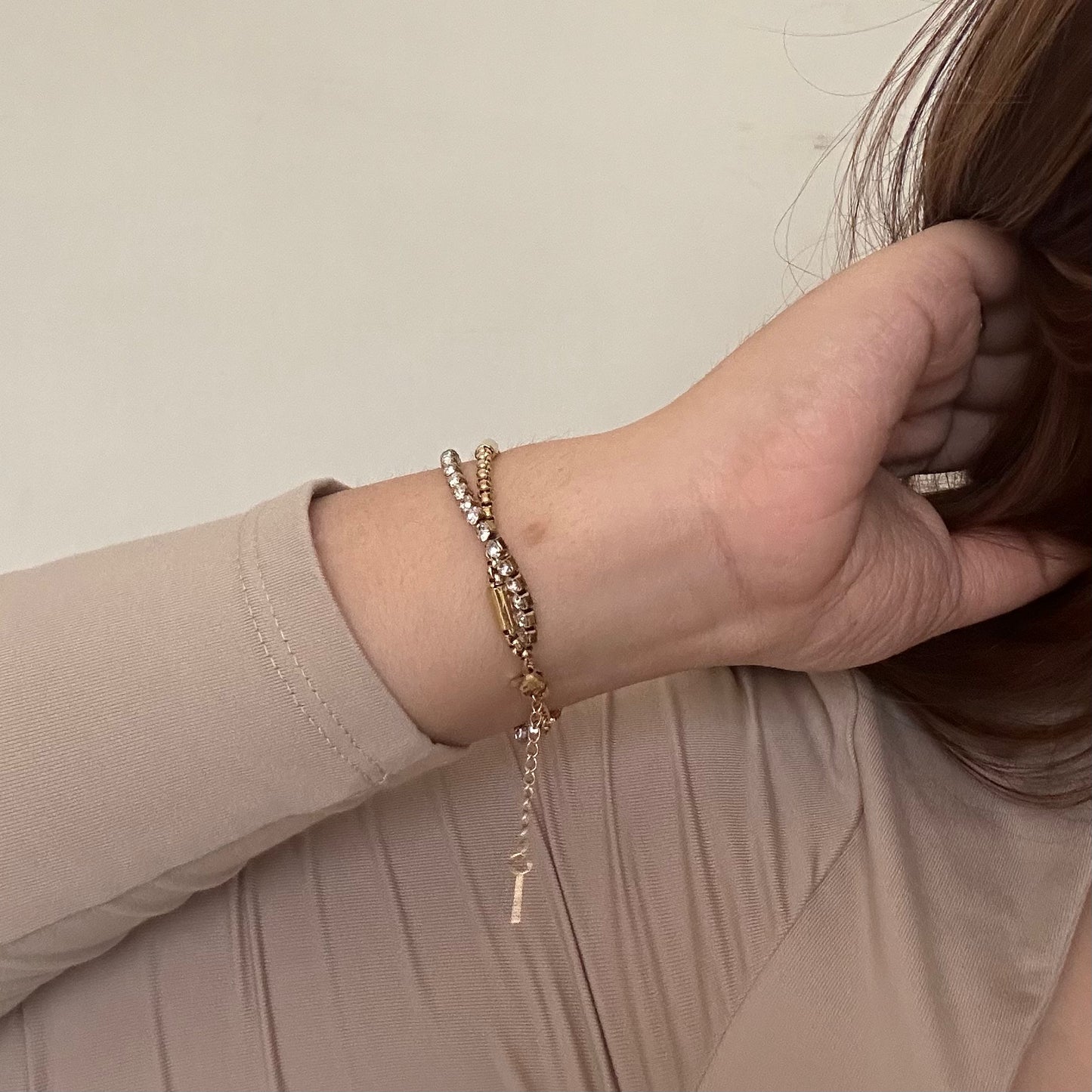 DIAMOND AFFAIR 2 LAYER BRACELET