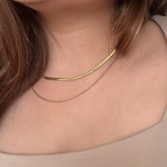 MULTI LAYER GOLD EVERYDAY WEAR NECKLACE