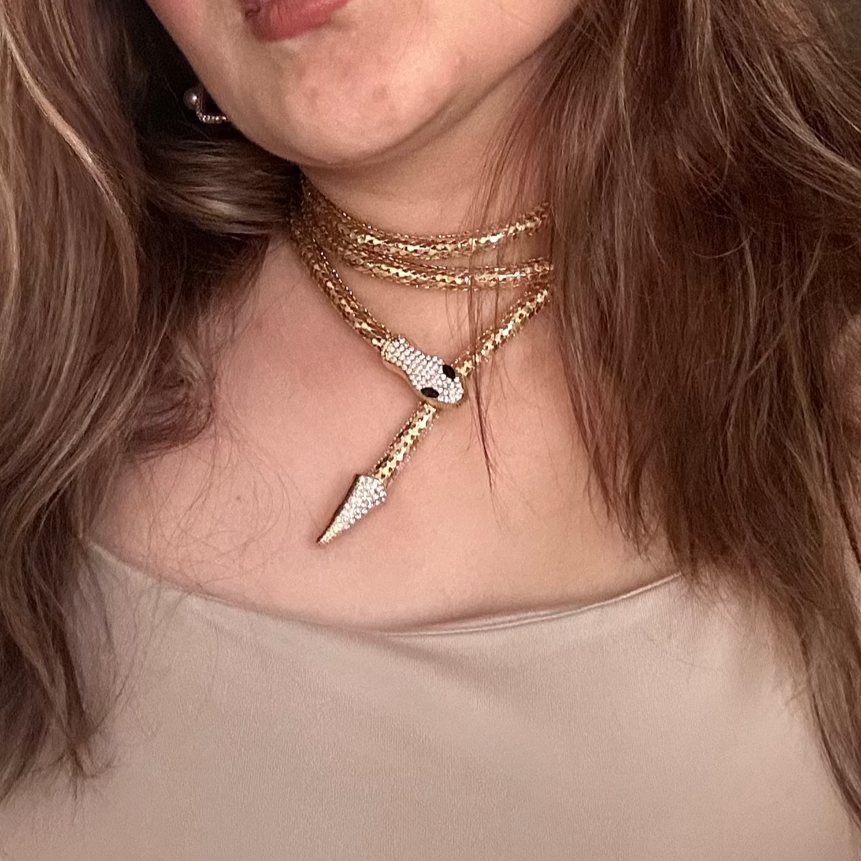 MOST VIRAL SNAKE CHAIN / CHOKER /BRACELET