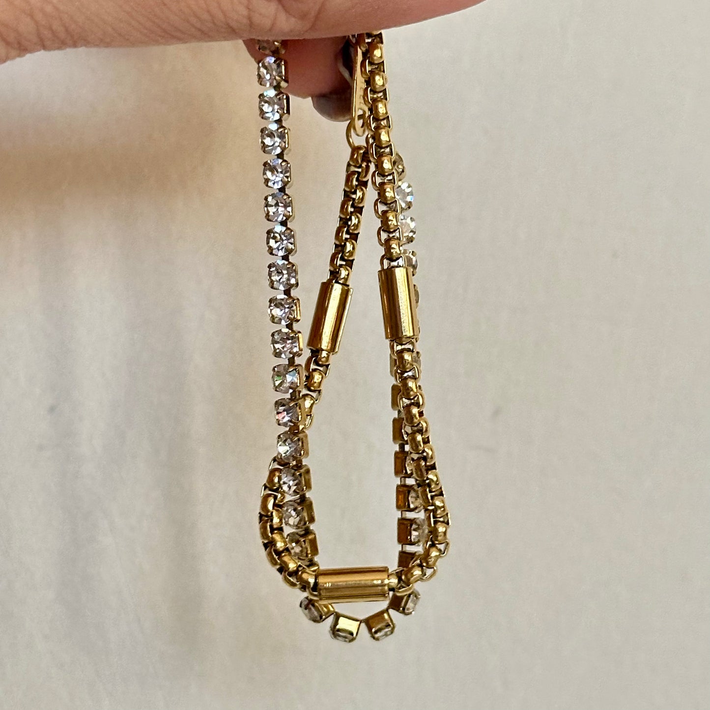 DIAMOND AFFAIR 2 LAYER BRACELET
