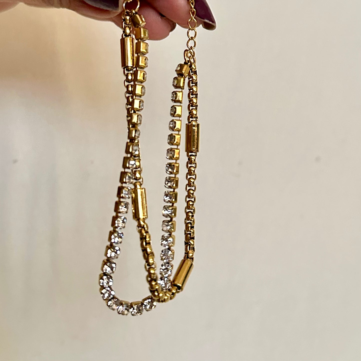 DIAMOND AFFAIR 2 LAYER BRACELET