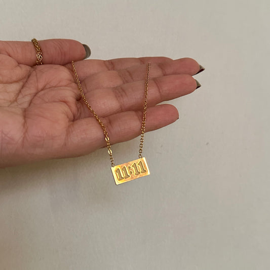 11:11 GOOD LUCK WISH NECKLACE
