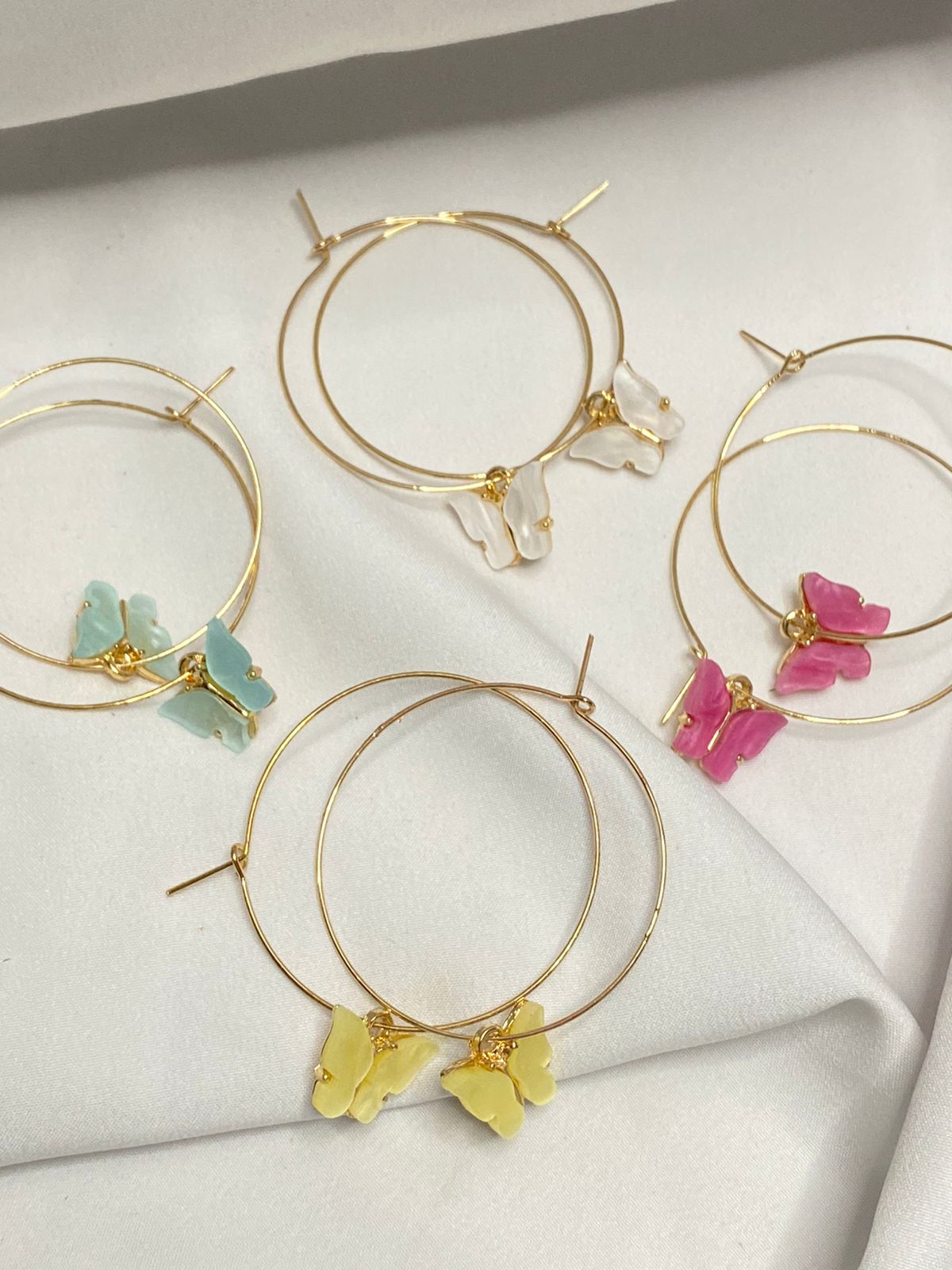 Butterfly hoops sets