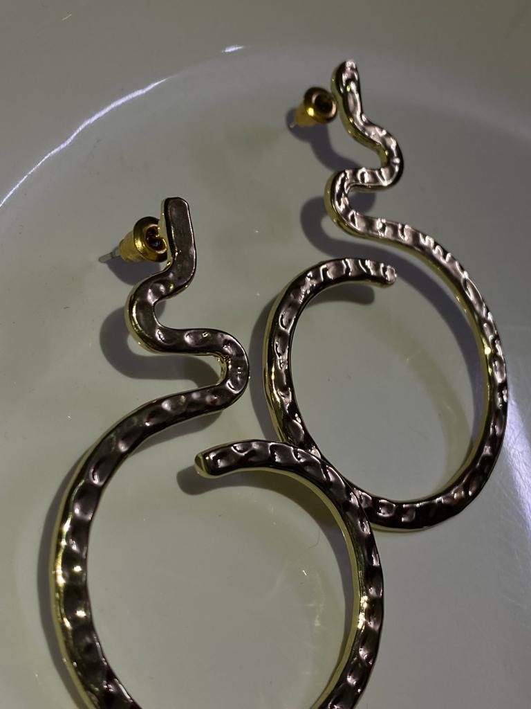 Snake earings
