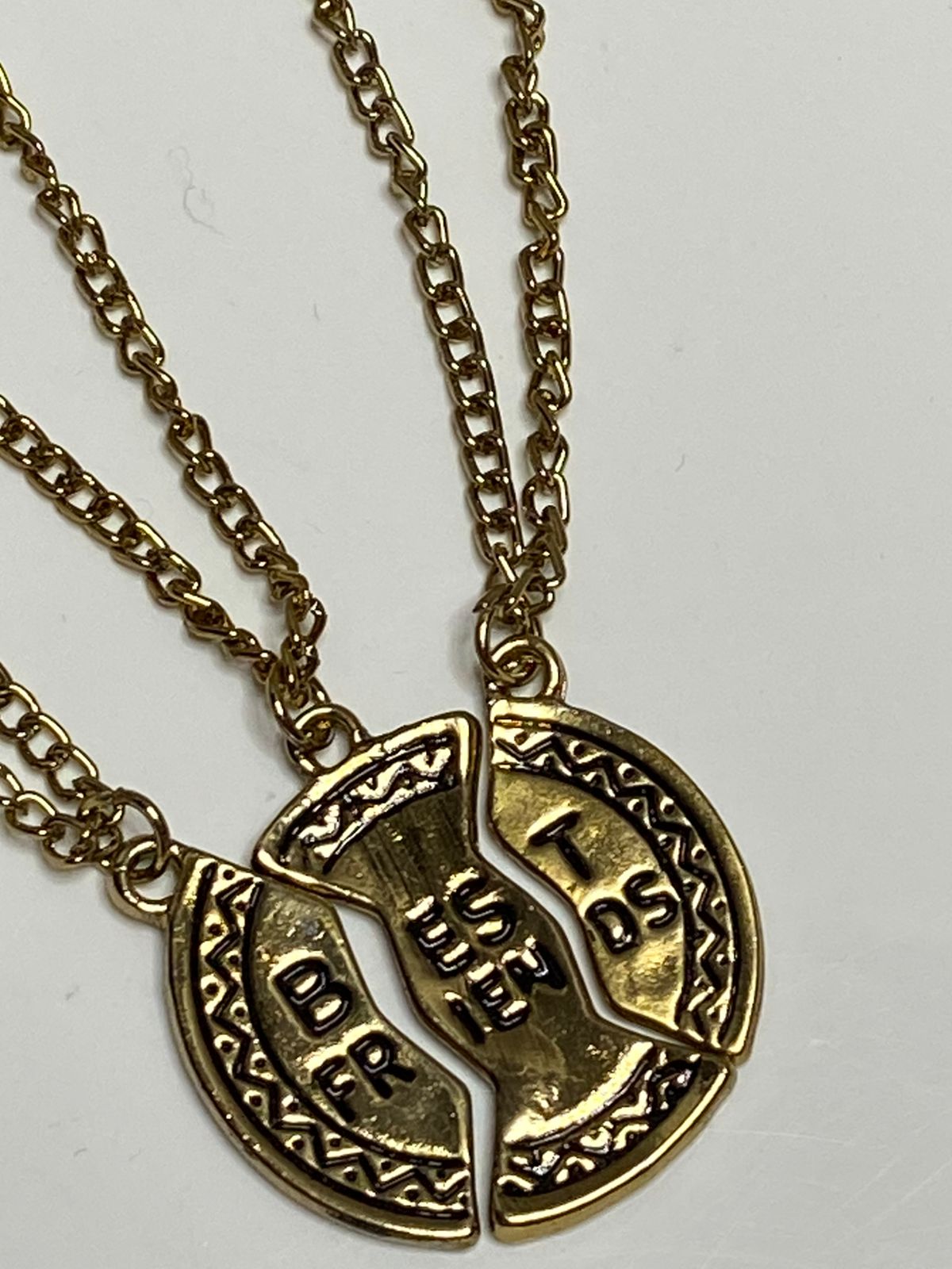 Trio best friends necklace