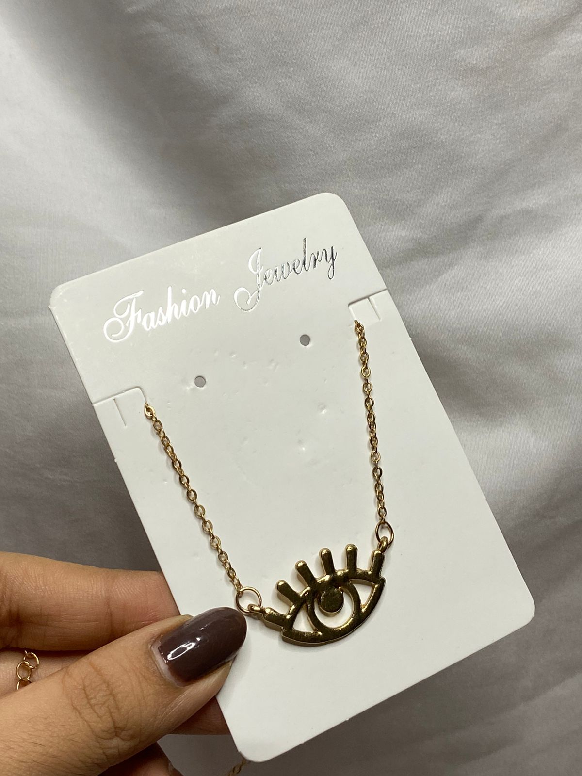 Evil eye og necklace