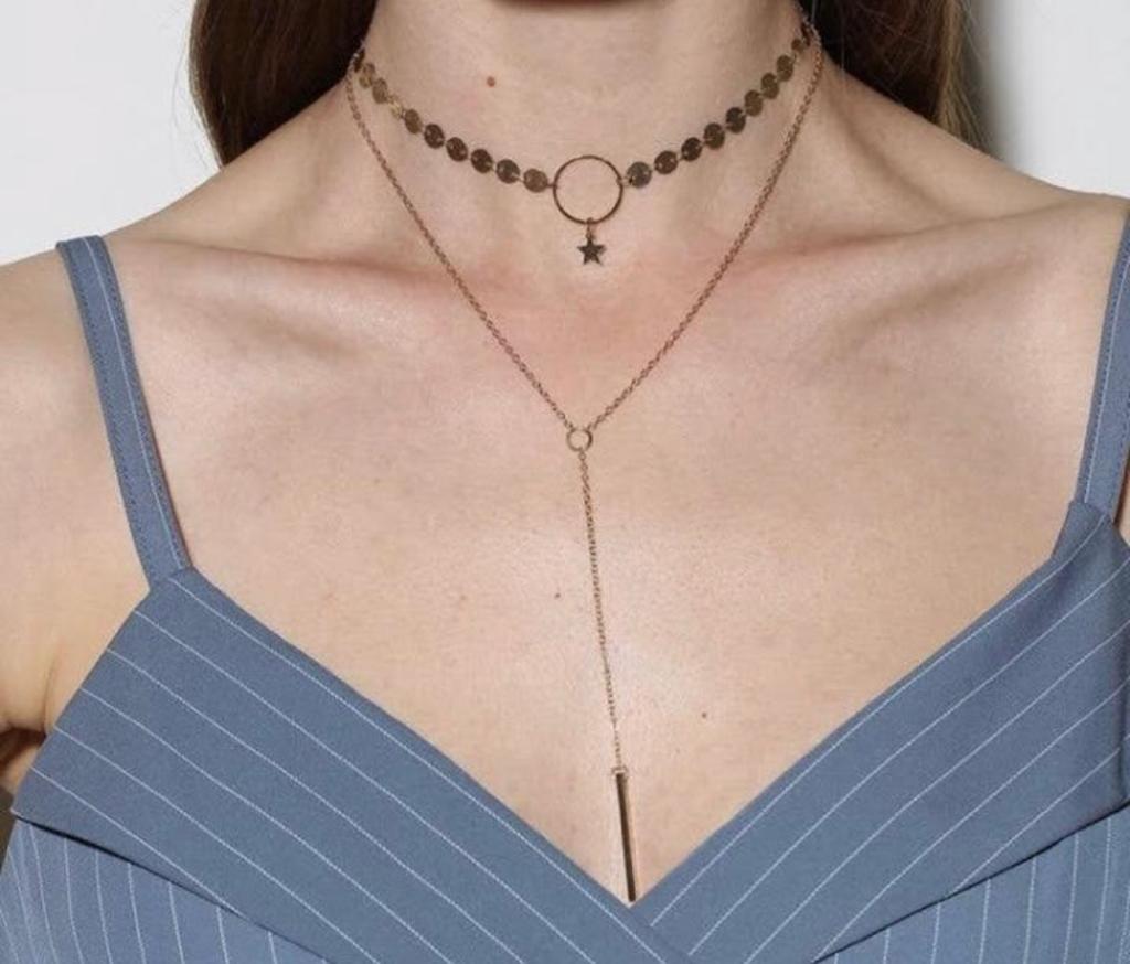 Layered necklace