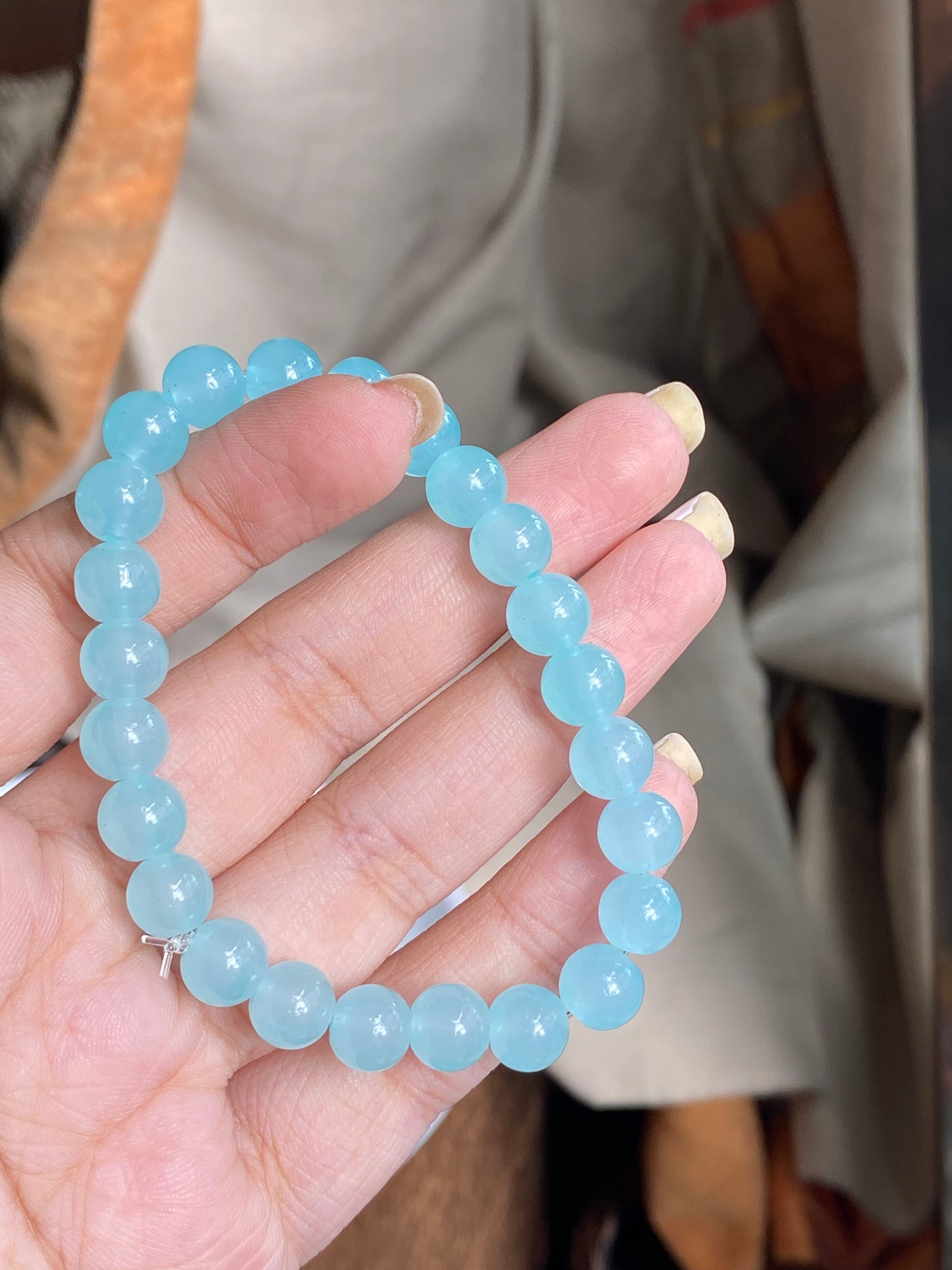Blue bracelet