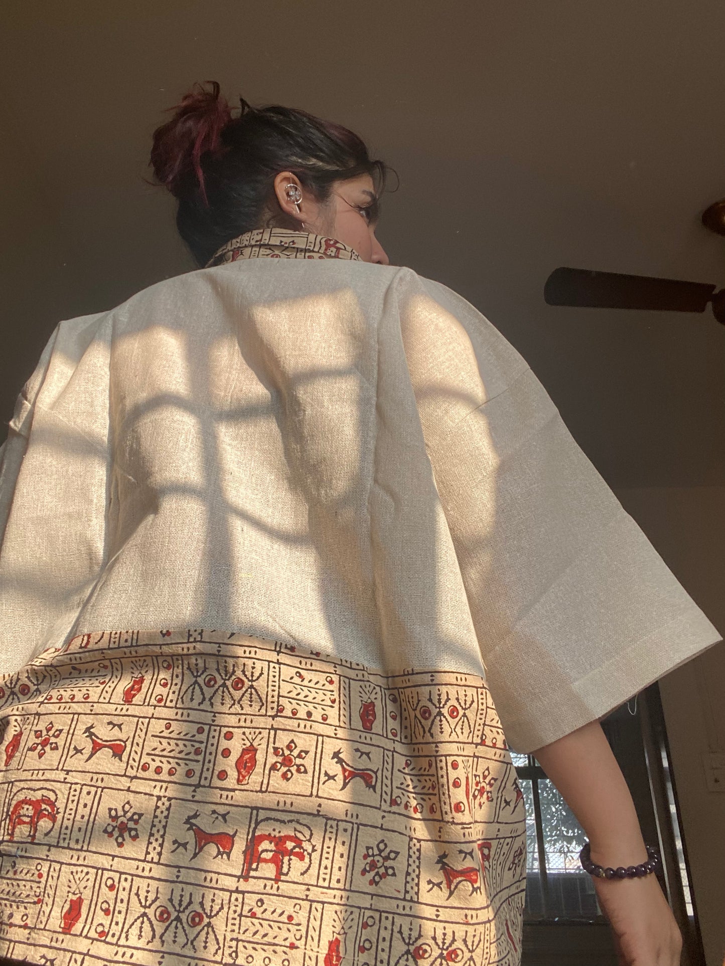 Warli Half n Half Shirt