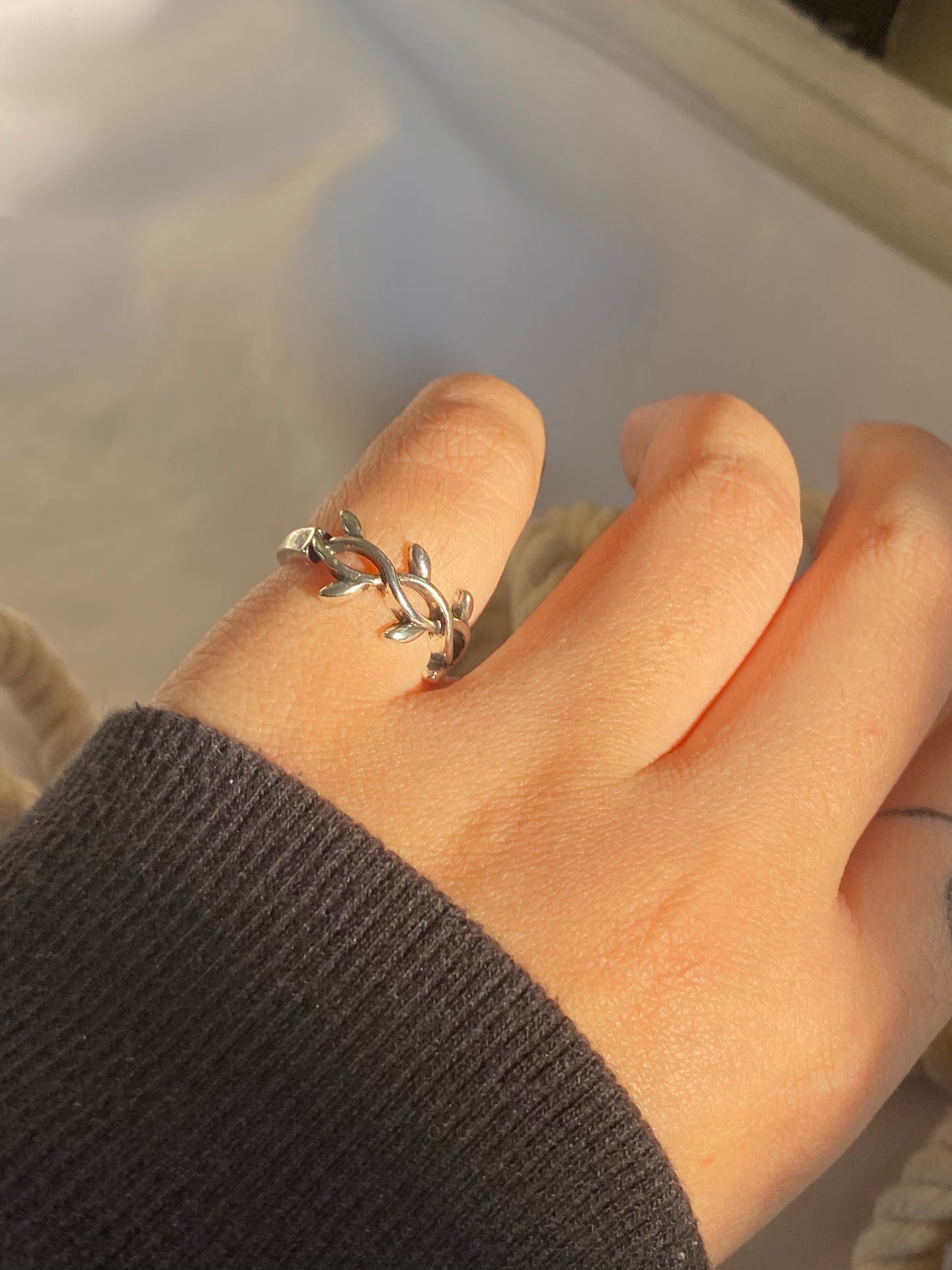 Natalie Boho Silver Rings