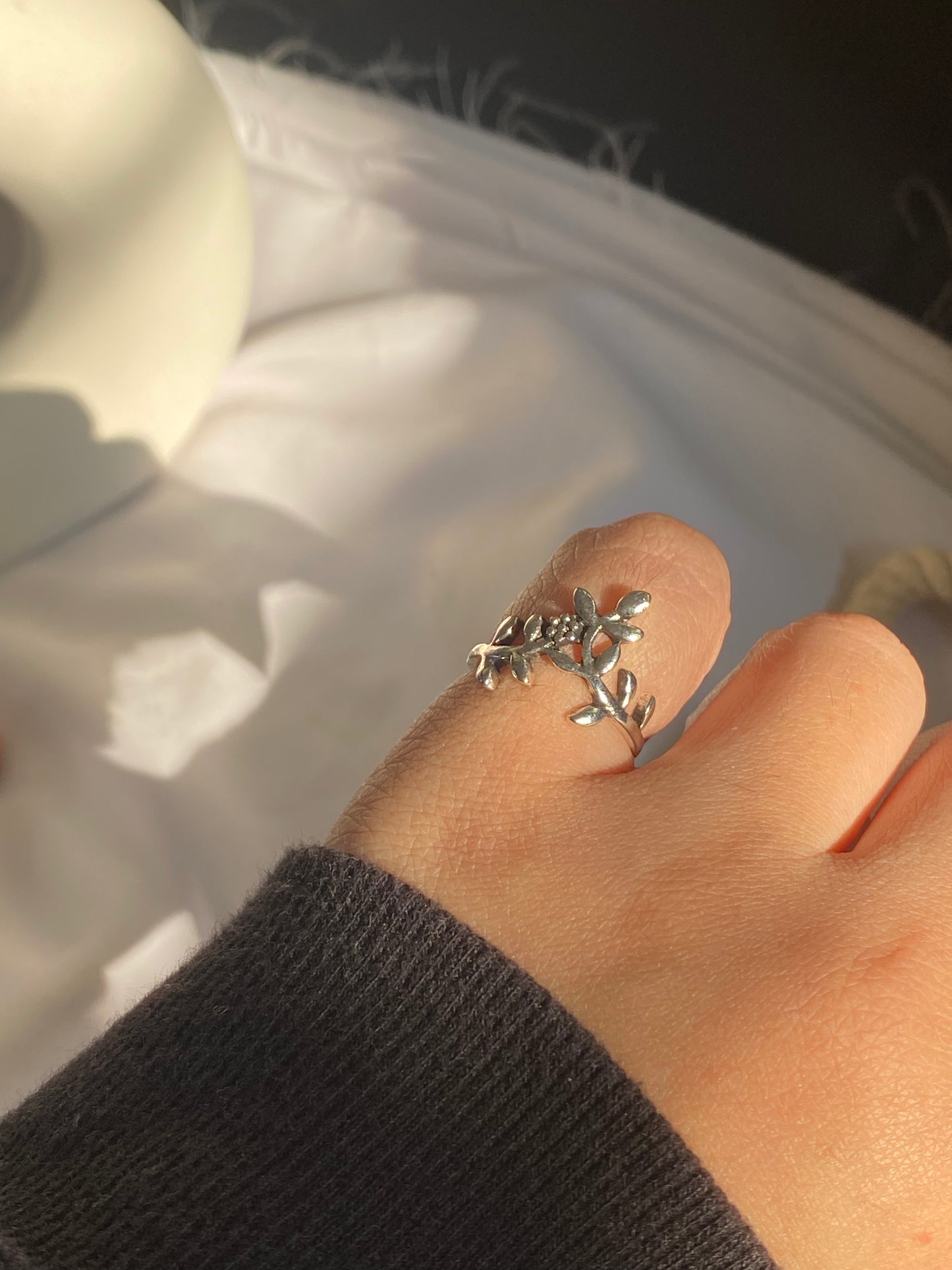 Natalie Boho Silver Rings