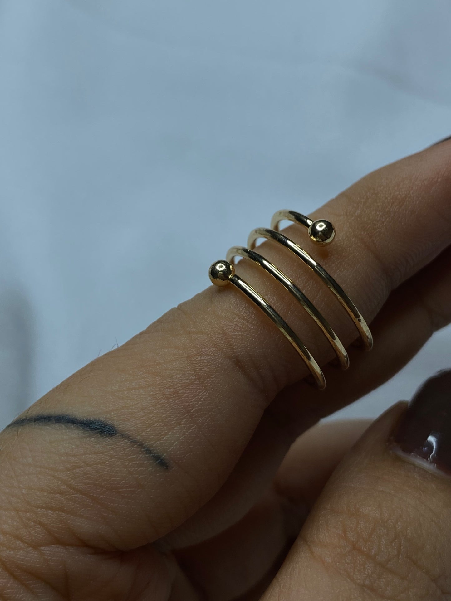 Classy gold rings