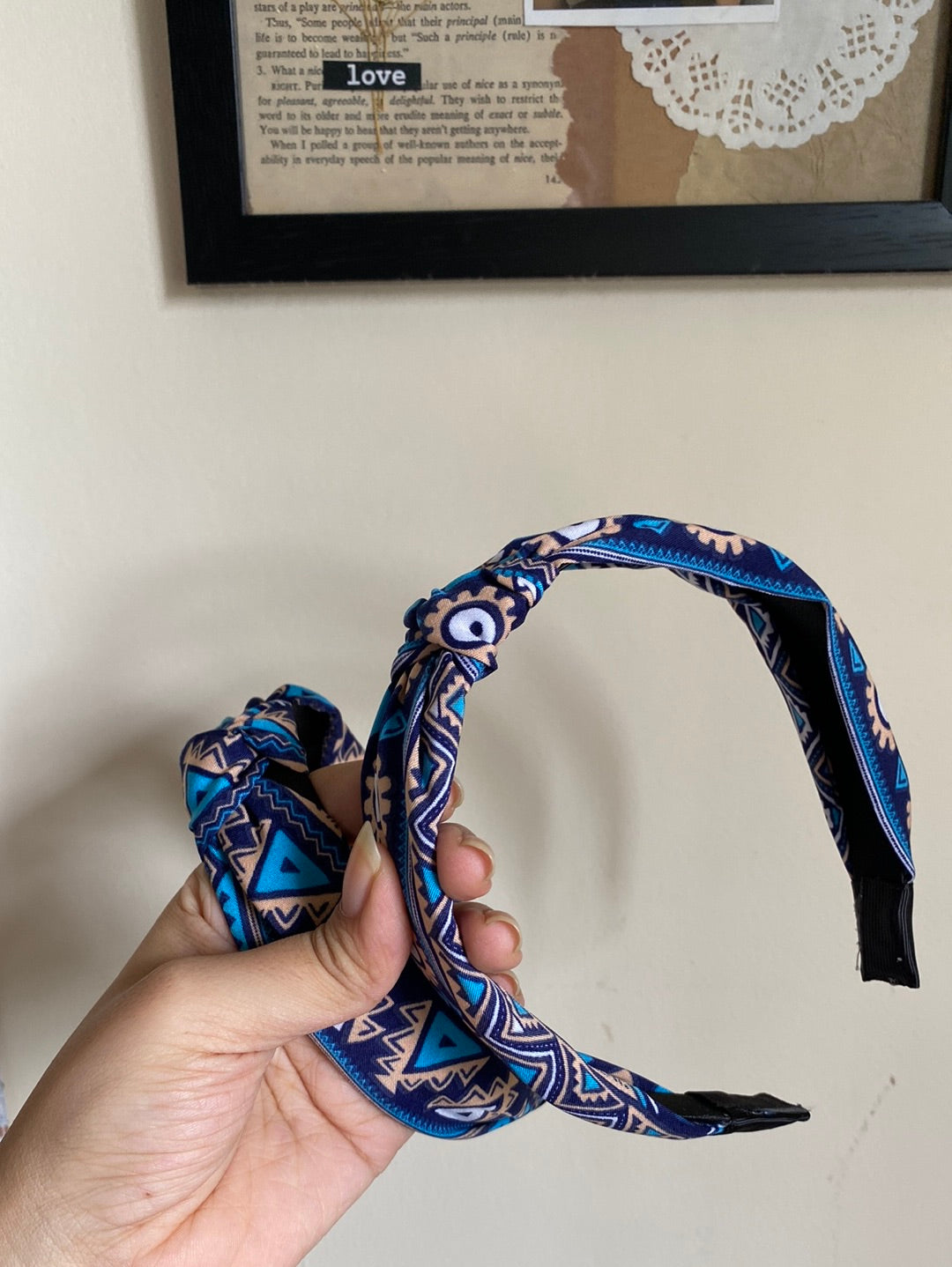 Indie print headband