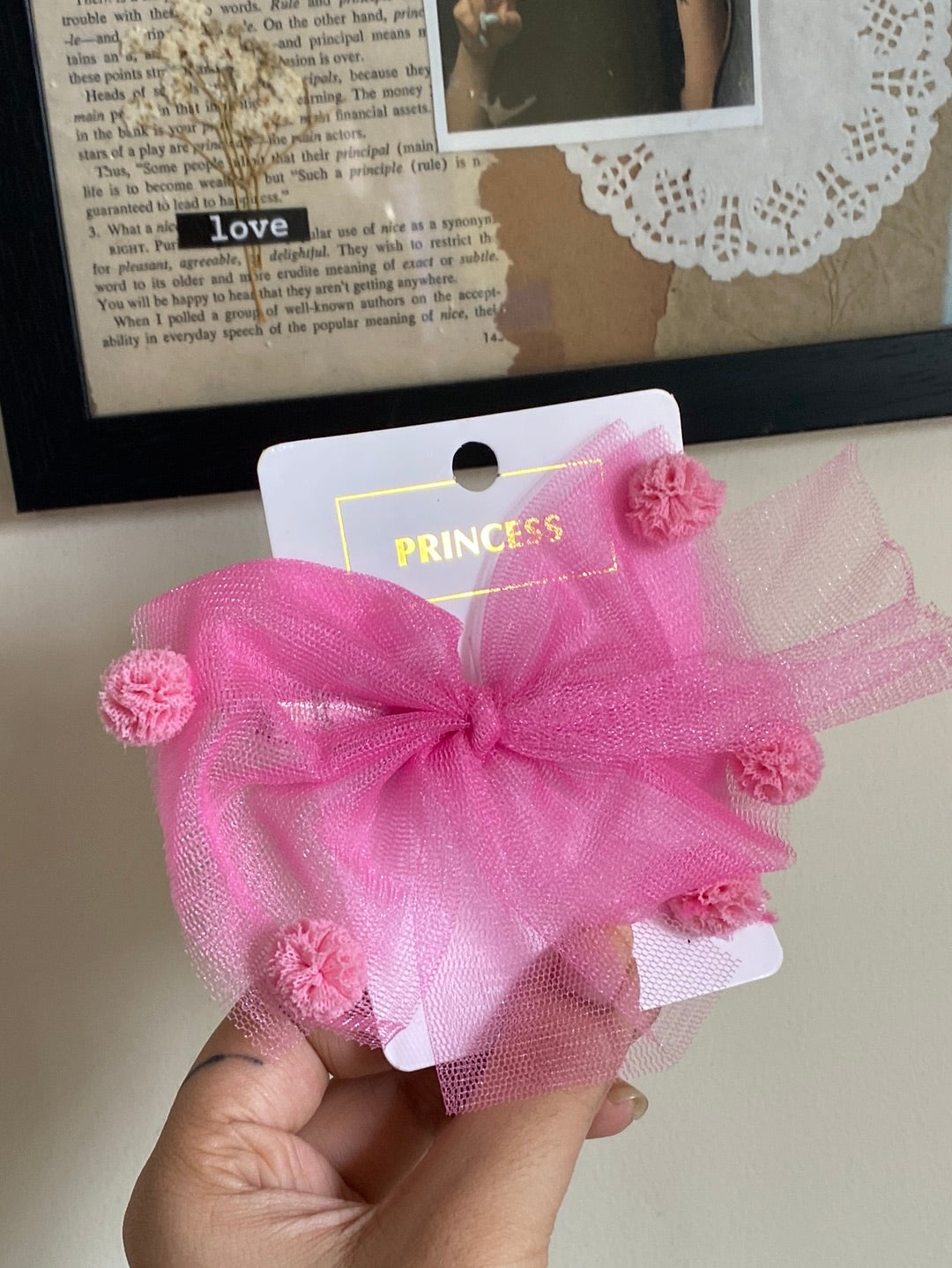 Mesh-Net Bow clips