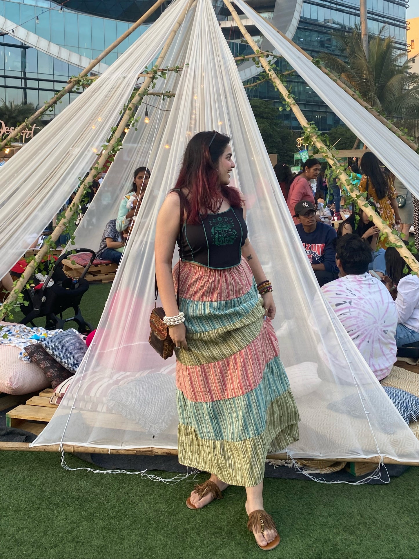Rangilo Boho Skirt